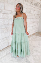 Load image into Gallery viewer, All American Embroidered Tiered Maxi