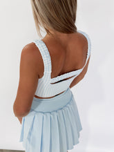 Load image into Gallery viewer, Serena Classic Pleated Tennis Skort - Baby Blue