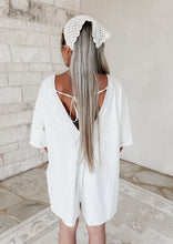 Load image into Gallery viewer, Prepared For Comfort Short Sleeve Relaxed Front Pocket Romper