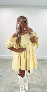 Jass Yellow Dress
