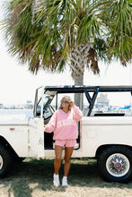 Load image into Gallery viewer, Madi May x Ck Squared V Neck &amp; boxing Short Sweat Set - Dark Rose