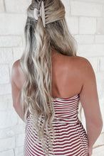 Load image into Gallery viewer, Easy Confidence Striped Bandeau Top &amp; Wide Pants