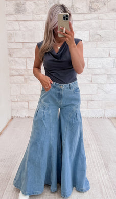 Memory Lane Wide Leg Jeans