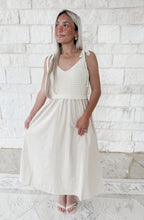 Load image into Gallery viewer, Already On It Knit Cami Midi Dress - Natural/Taupe