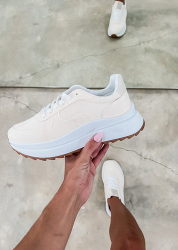 Total Win Ivory Sneakers