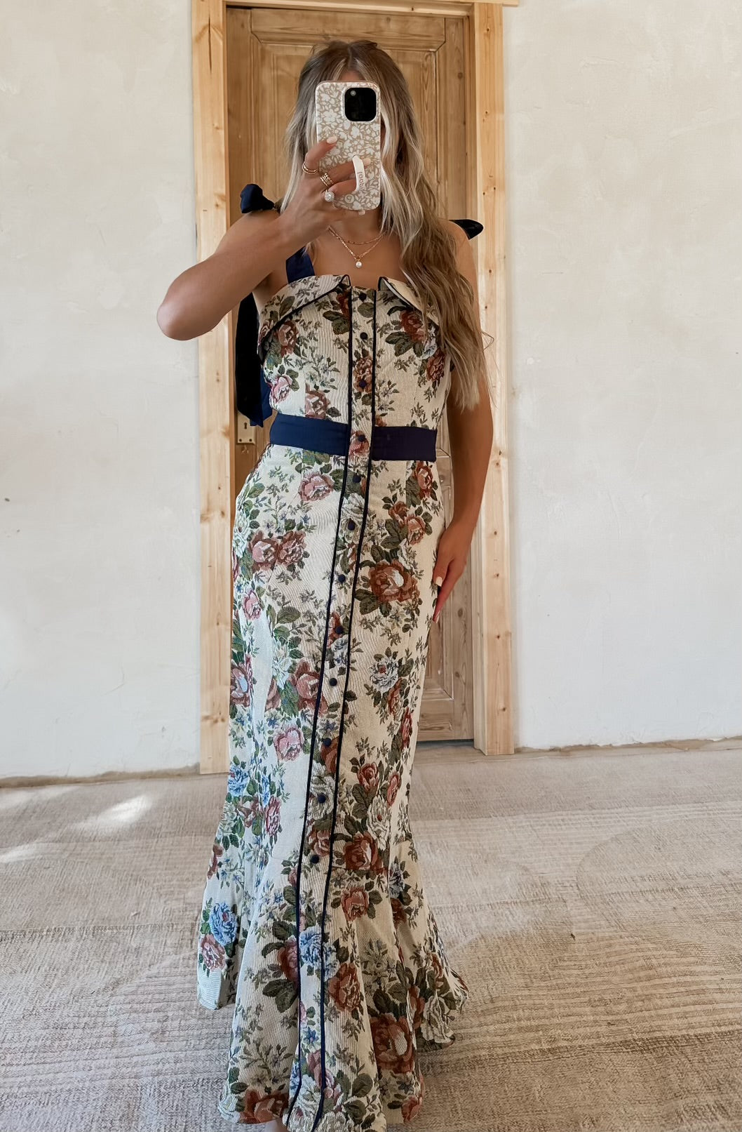 Mallory Tapestry Maxi