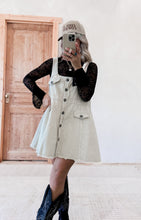 Load image into Gallery viewer, Lauryn Natural Mini Dress (FINAL SALE)