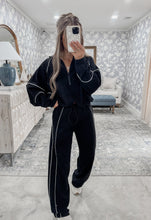 Load image into Gallery viewer, Wherever We Go French Terry Tracksuit Set w/ Piping Trim