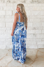 Load image into Gallery viewer, Bali Babe Blue Maxi (FINAL SALE)