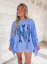 Load image into Gallery viewer, Weekend Catch Graphic Fish Sweatshirt