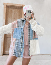 Load image into Gallery viewer, High Stakes Plaid Oversized Jacket