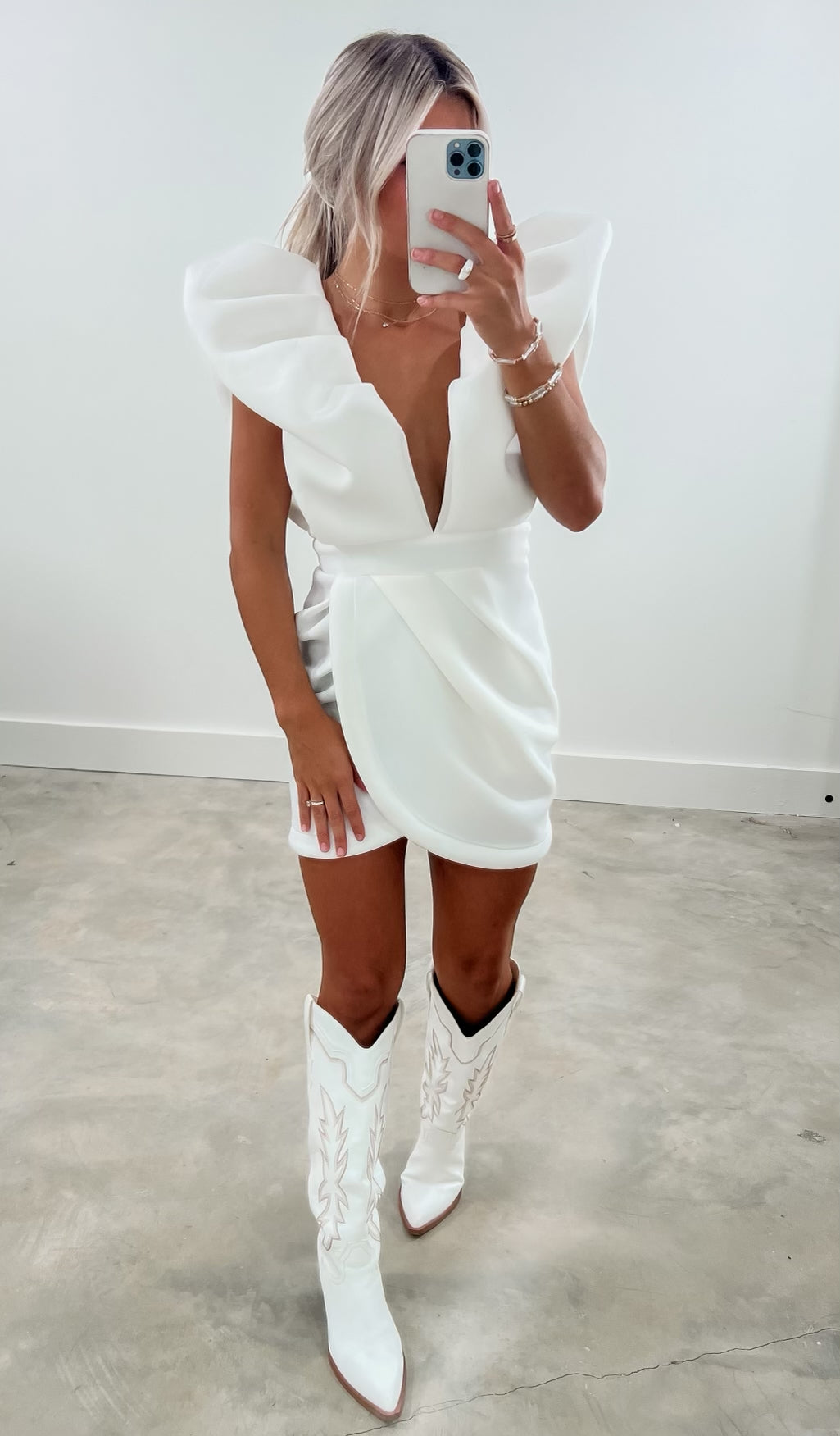 Krista Classy White Dress