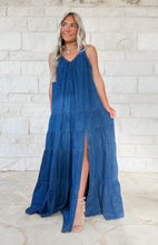 Load image into Gallery viewer, Caitlyn Denim Maxi Dress