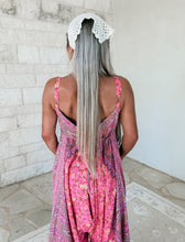 Load image into Gallery viewer, From Far &amp; Away Multi Pink Pattern Boho Romper