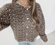 Load image into Gallery viewer, Here For The Ride Cheetah Print Cardigan