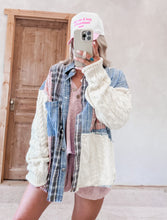 Load image into Gallery viewer, High Stakes Plaid Oversized Jacket