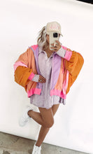 Load image into Gallery viewer, Perfect Summer Colorblock Hooded Jacket