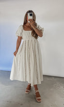 Load image into Gallery viewer, Between The Vines Floral Gauze Midi Dress