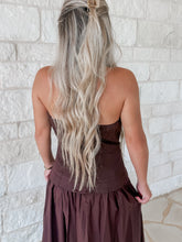 Load image into Gallery viewer, Field Session Strapless Lined Corset Midi Dress
