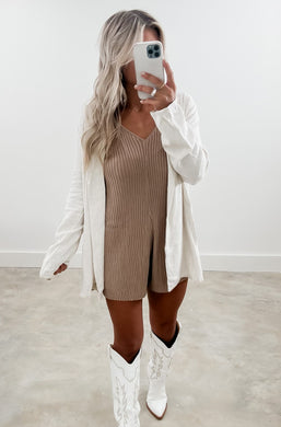 Mind Your Business Oatmeal Blazer (FINAL SALE)