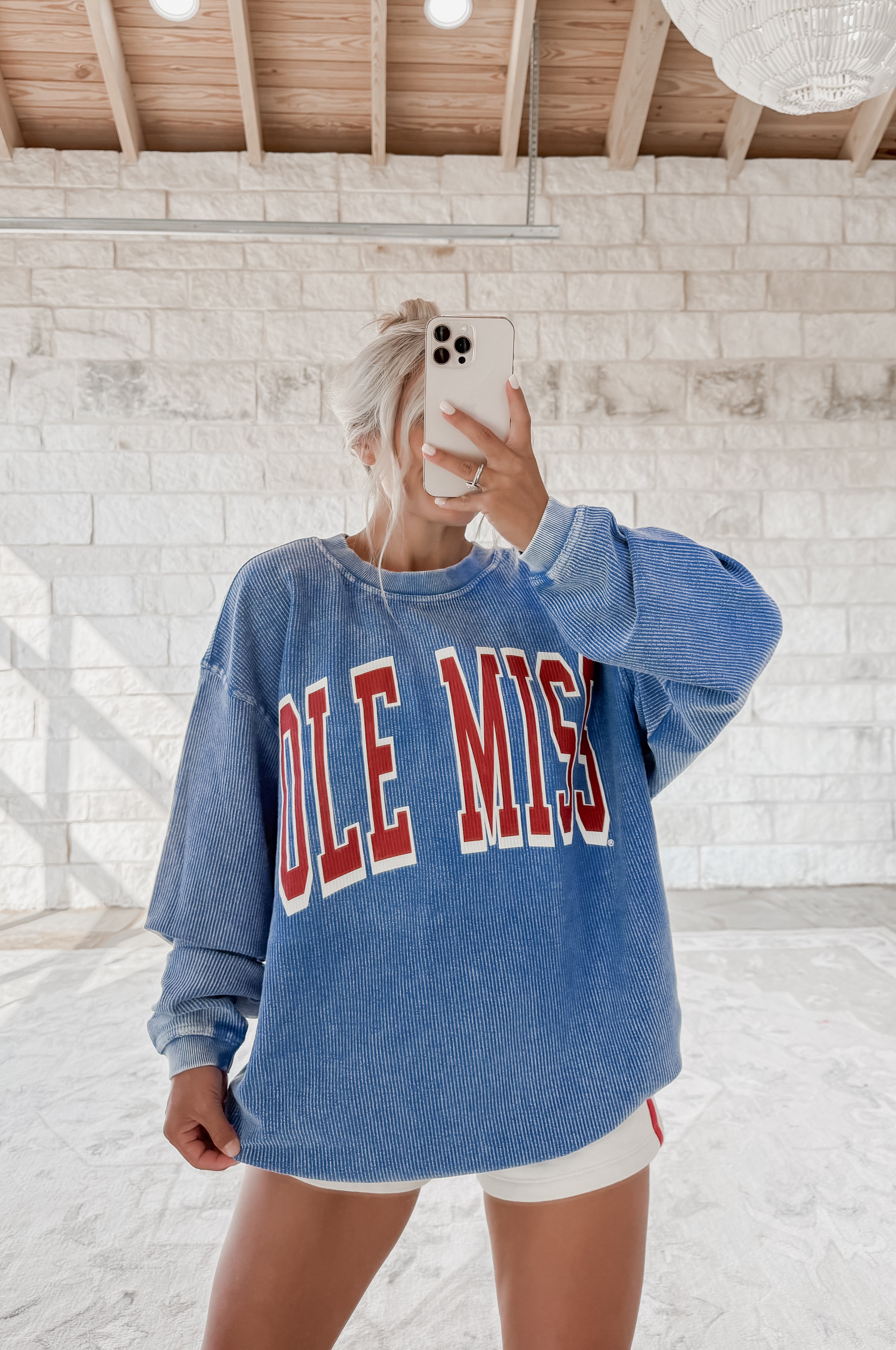 Ole Miss Corded Sweatshirt – CK Squared Boutique