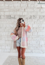 Load image into Gallery viewer, Brighten The Mood Handmade Crochet Cardigan