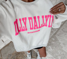 Load image into Gallery viewer, Dilly Dallying Reversible Sport Oversized Sweatshirt