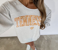Load image into Gallery viewer, Tennessee Vols Gingham Heart Sweatshirt