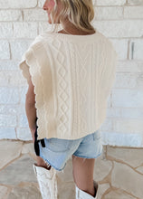 Load image into Gallery viewer, Class Act Cable Knit Sweater