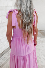 Load image into Gallery viewer, Taylor Pink Smocked Maxi