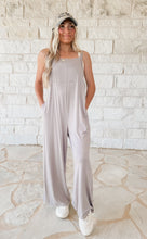 Load image into Gallery viewer, Reese Taupe Overall Jumper