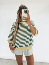 Load image into Gallery viewer, Sunday Morning Boxy Short Sleeve Top WAREHOUSE SALE