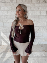 Load image into Gallery viewer, Nicole Ribbon Knit Top (FINAL SALE)