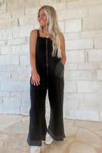 Load image into Gallery viewer, Jordan Thermal Waffle Jumpsuit - charcoal black