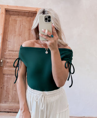 Festive Fit Green Bodysuit