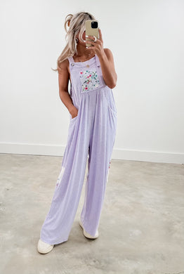 Wish You Well Lilac Jumpsuit