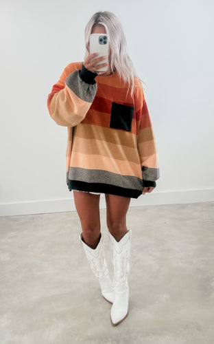 Daily Pick Striped Sweater