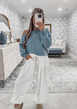 Load image into Gallery viewer, Exploring New Interests Embroidered Jogger Pants - Off White
