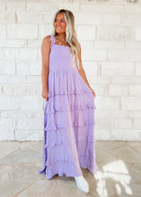 Load image into Gallery viewer, On The Coast Ruffle Tiered Maxi (FINAL SALE)