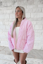 Load image into Gallery viewer, All Comes Together Quilted Plaid Jacket