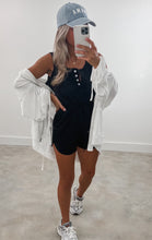 Load image into Gallery viewer, Bailey Black Romper