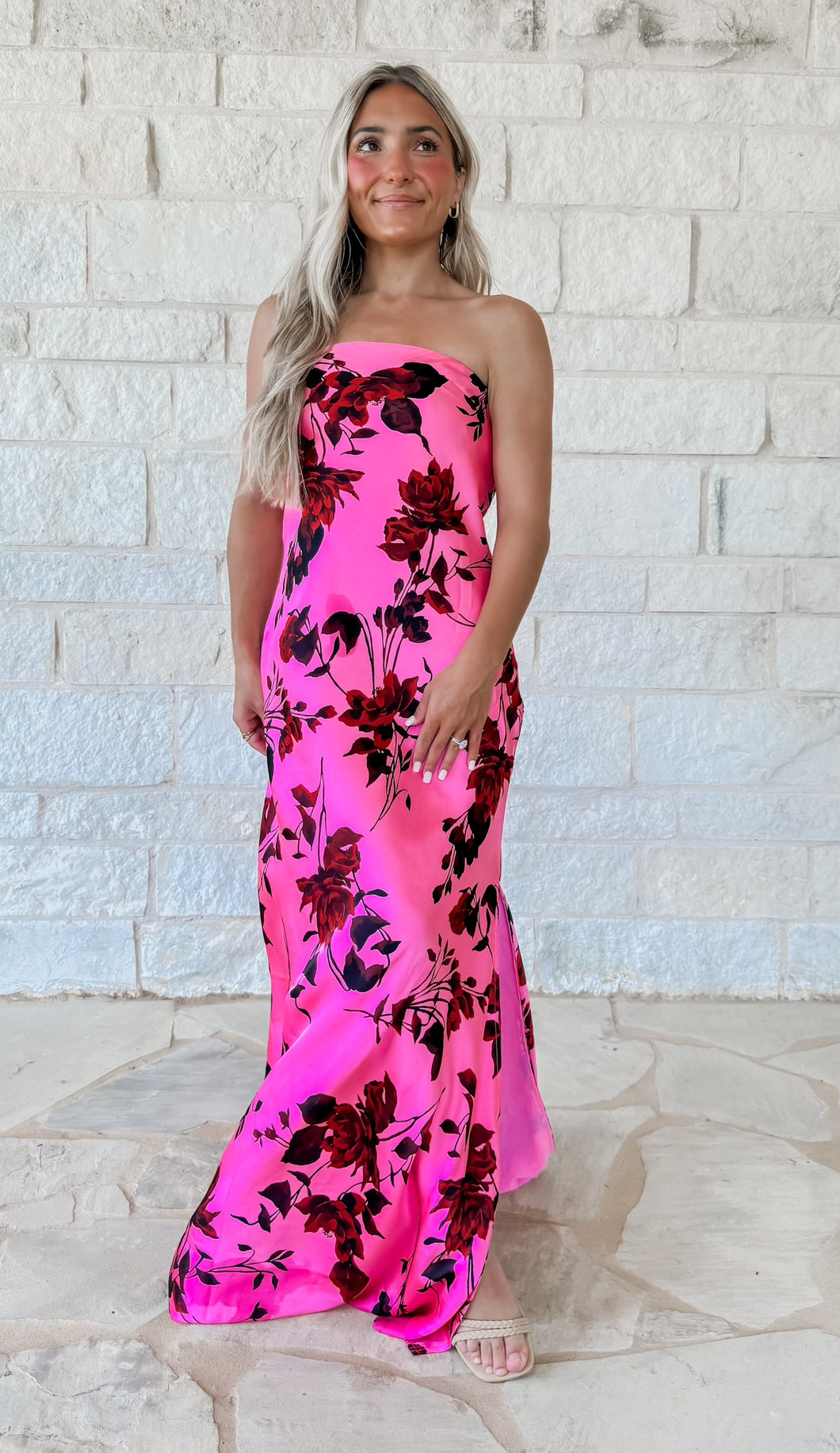 Potential Heartache Strapless Maxi (FINAL SALE)