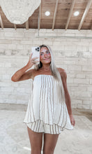 Load image into Gallery viewer, True To You Tube Linen Top &amp; Short Set - White