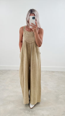 Halle Vintage Gauze Jumpsuit/Overalls