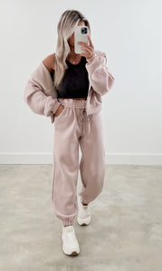 Count Me In Pink Jogger Set