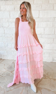 On The Coast Ruffle Tiered Maxi (FINAL SALE)