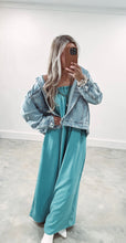 Load image into Gallery viewer, Perfect Piece Teal Jumpsuit