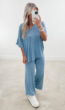 Load image into Gallery viewer, Total Comfort Blue Pant Set