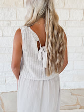 Load image into Gallery viewer, First Things First Knit Sweater Sleeveless Midi Dress