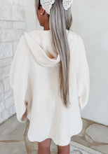 Load image into Gallery viewer, Through The Seasons V Neck Hoodie - Oatmeal